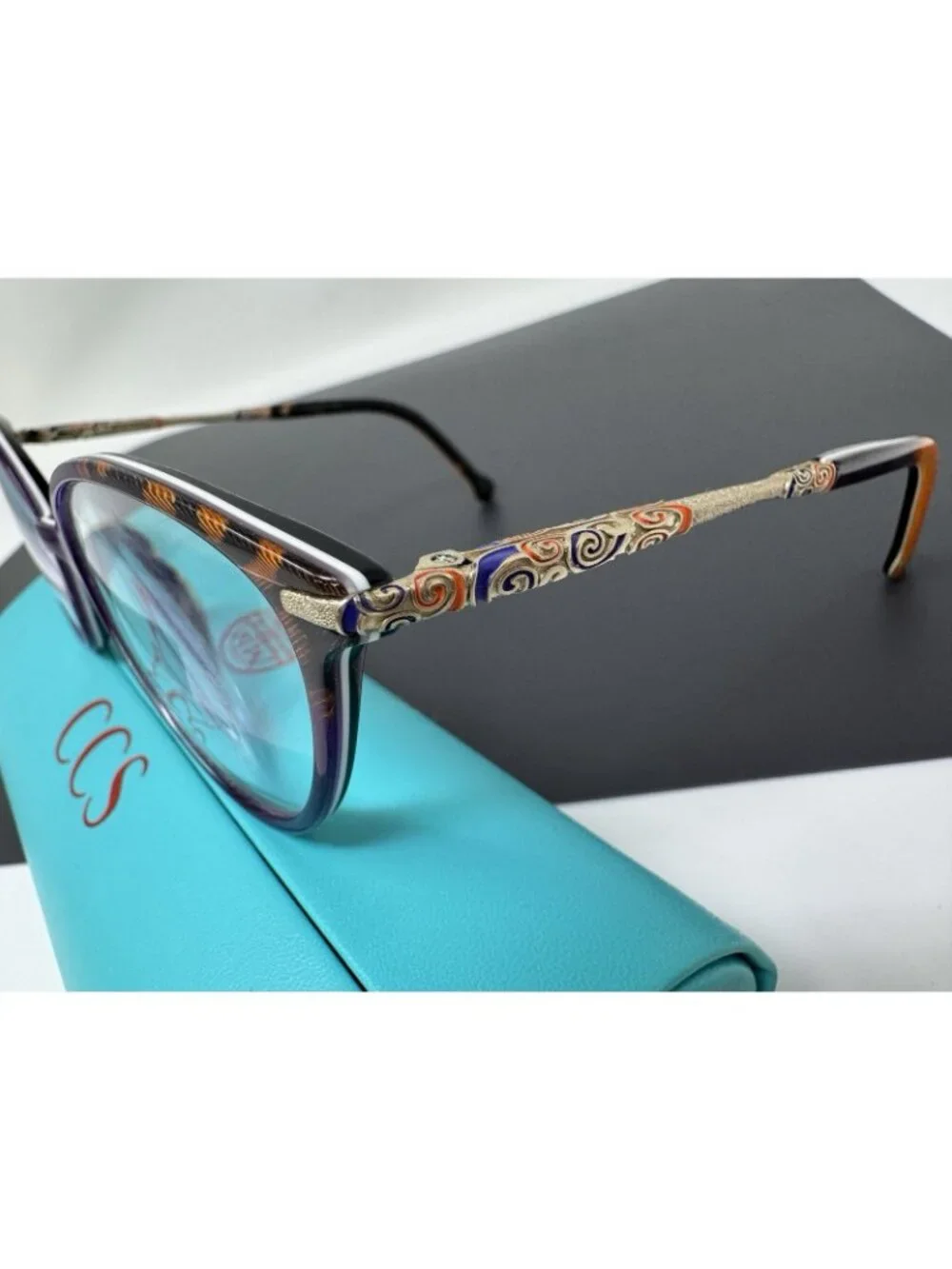 Coco Song Everybody Rock CV264 C3 Eyeglasses Women's Purple/Havana Full Rim 52mm